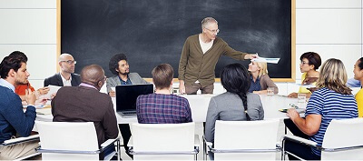 Administration school - classroom example