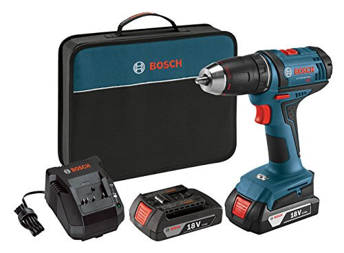 Bosch Power Tools 18V Battery Drill Set 