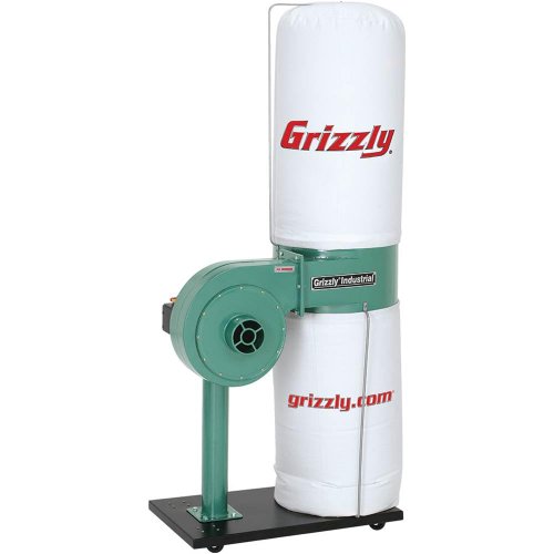 Grizzly G8027 1 HP Dust Collector System