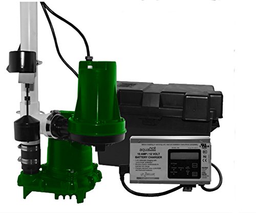 Zoeller Aquanot Preassembled Battery Backup Sump-Pump