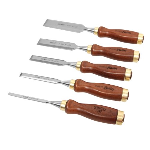 Stanley 16-401 Bailey Woodworking Chisel Set 5