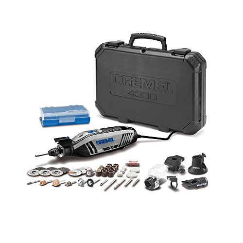 Rotary Tool with a Grout Removal Accessory (Dremel 4300-5/40 Tool Kit)