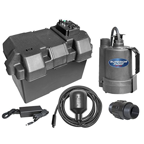 Superior Pump 92900 Battery Backup Sump Pump