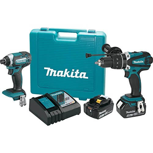 Makita XT263M Lithium-Ion Cordless Combo Kit