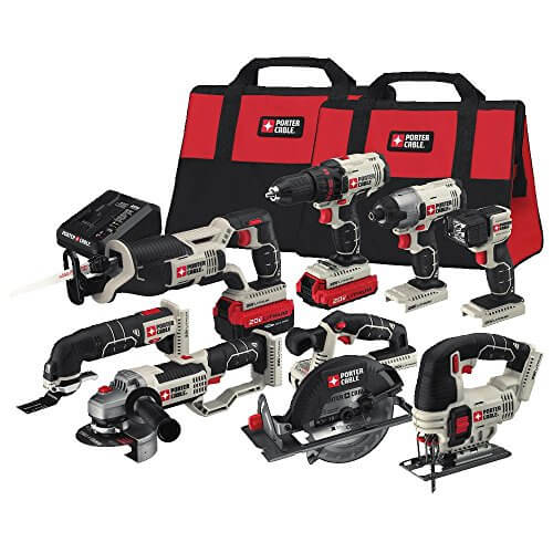 PORTER-CABLE PCCK619L8 Cordless Power Tool Set 