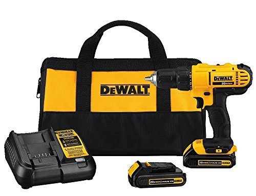 DeWalt DCD771C2 20V Cordless Drill Driver Kit