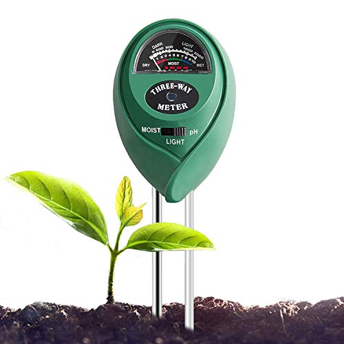 VIVOSUN Soil Tester, 3-in-1 Plant Soil Moisture Meter