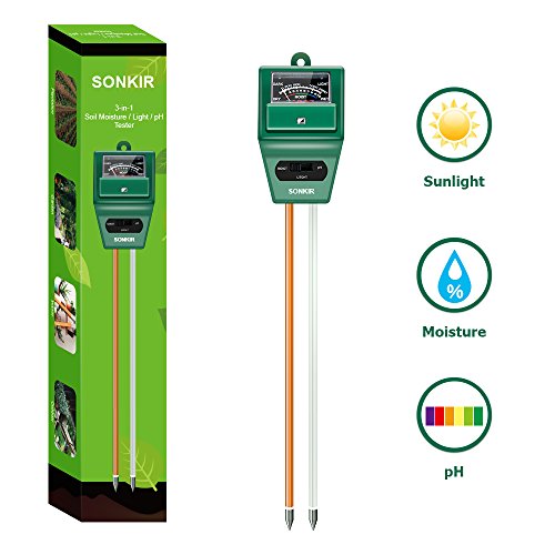 Sonkir pH Soil Moisture Meter