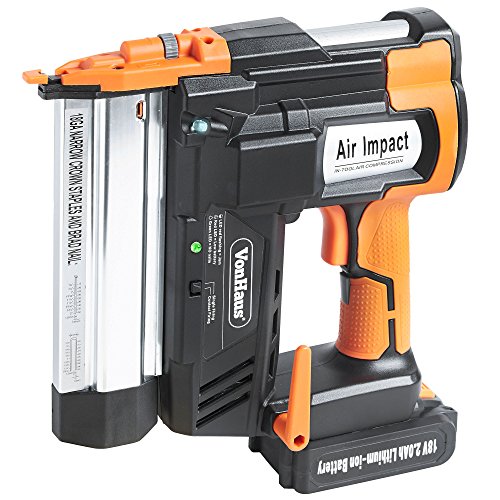 VonHaus 2-in-1 Cordless Brad Nailer & Stapler Kit