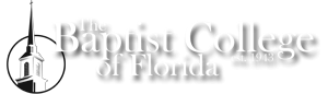 THE BAPTIST COLLEGE OF FLORIDA logo