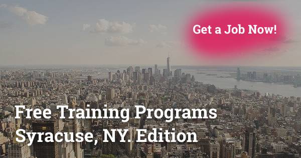 Free Training in Programs in Syracuse, NY