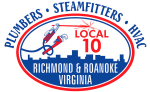 United Association of Plumbers and Steamfitters Local Union 10 logo