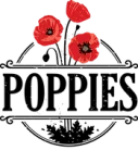 Poppies Flower Shop Logo
