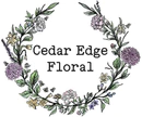Cedar Edge Floral Logo