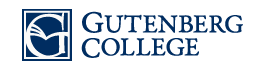 Gutenberg College logo