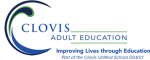 Clovis Adult Education logo