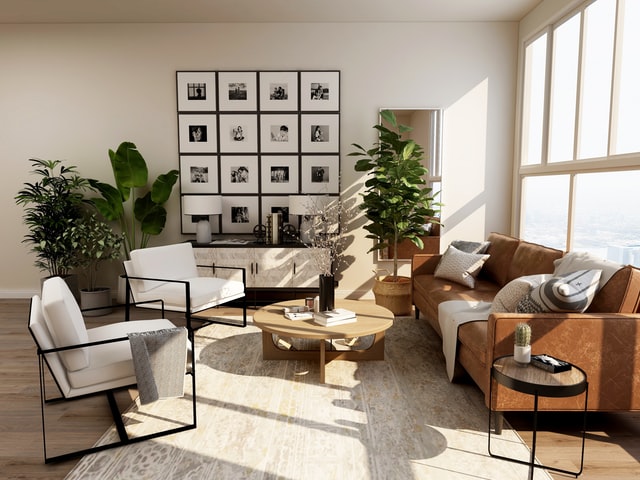 contemporary design living room