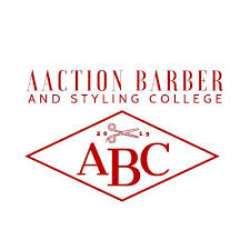 AACTION BARBER AND STYLING COLLEGE logo