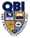 QBI, The Training Institute logo