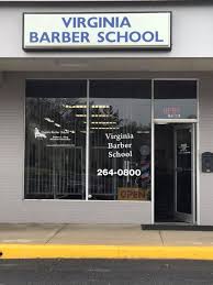 Virginia Barber School logo