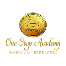 One Stop Academy School of Barbering logo