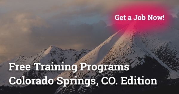 Free Training Programs in Colorado Springs, CO