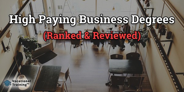 High Paying Business Degrees