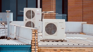 hvac units on the roof