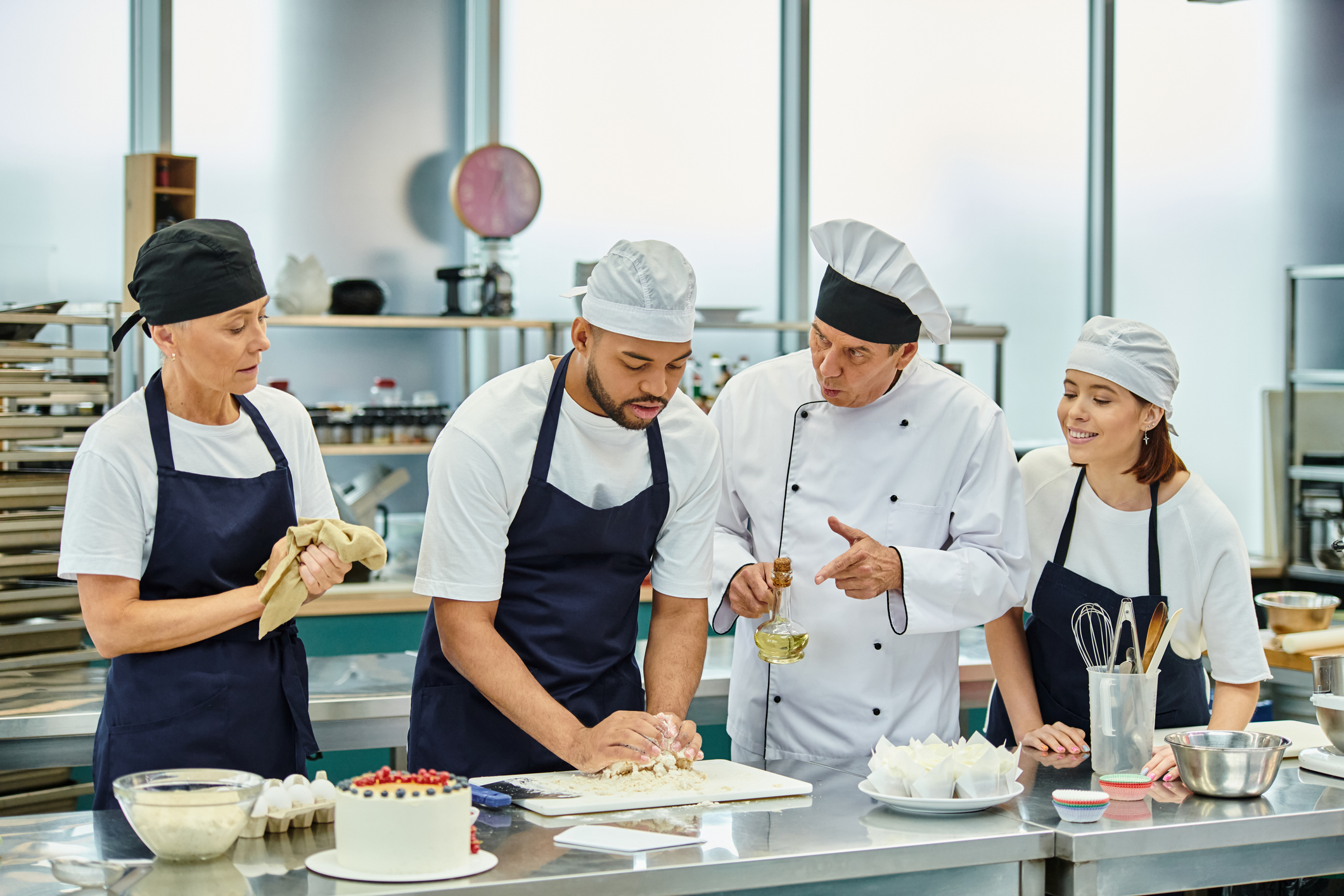 Master confectionary class unites passionate bakers in skillful cake creation