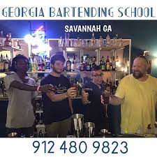 Georgia Bartending School logo