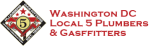 Washington DC Local 5 Plumbers logo