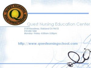 Quest Nursing Education Center logo