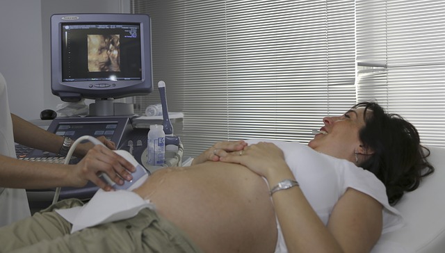 patient getting an ultrasound
