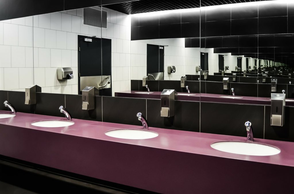 commercial bathroom