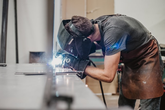 welder training in shop class