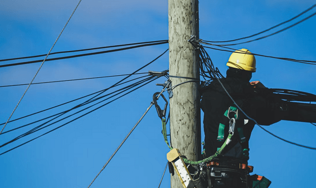 working on old electricity system